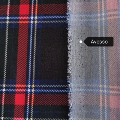 Tecido Viscose XADREZ