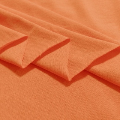 Malha Jersey Algodão c / elastano TROPICAL LARANJA