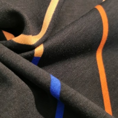 Malha jersey Interlock Ponto Roma DEGRADÊ