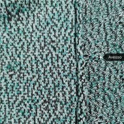Maille Jacquard mélangée VERT
