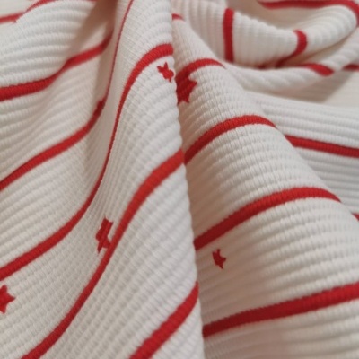 Malla Jacquard ESTRELLAS ROJAS