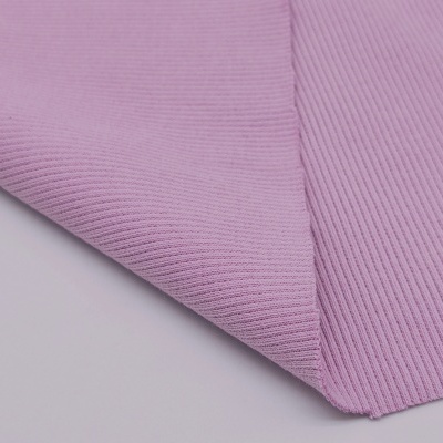 Malha canelada / rib LILÁS CLARO