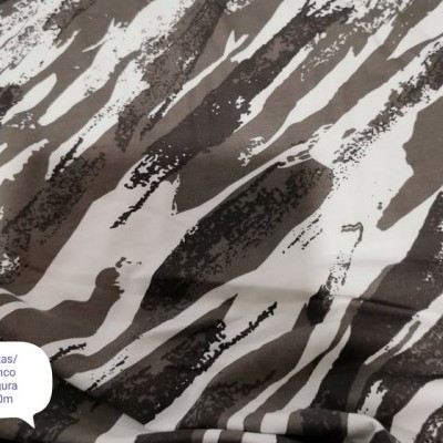 Felpa Italiana c/carda CINZENTO / BRANCO