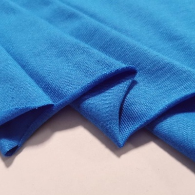 Jersey de algodón con elastano AZURE