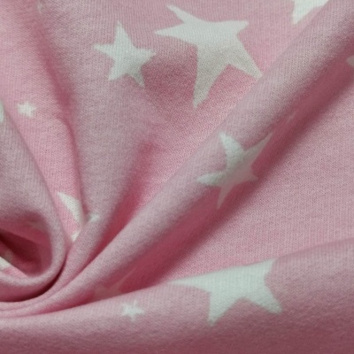 Felpa italiana con carda ROSA ESTRELATO