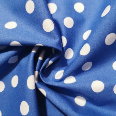 Tecido Popeline WHITE BALL