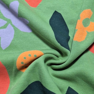 Malha Diagonal s/Carda Alg Org PASTEL CLOVER SUNDRY