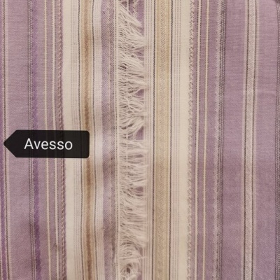 Tejido Popeline LILAS / BEGE