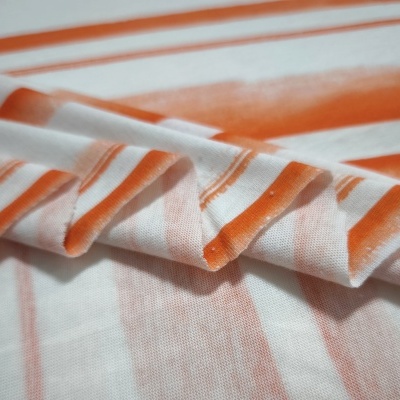 Jersey Algodão ORANGE STRIP