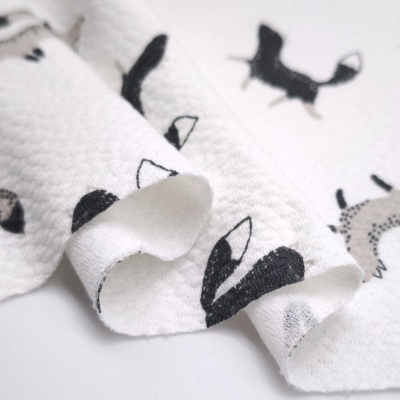 Maille Jacquard avec élasthanne FOX