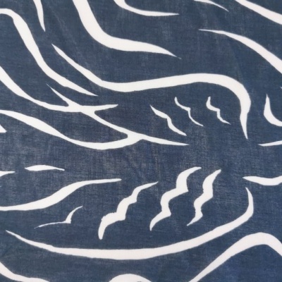 Tecido Voile WHITE BIRD