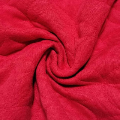 Malha Jacquard Dupla Face Acolchoada RED