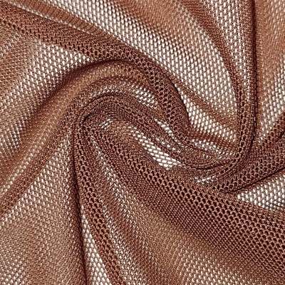Tecido Tule c / elastano CHOCOLATE