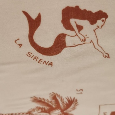 Tejido de algodón BEGE CLARO  LA SIRENA