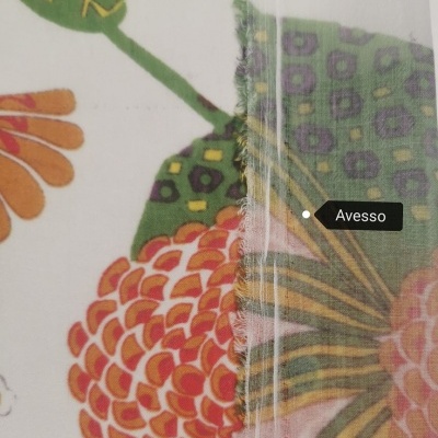 Tissu coton BIG FLOWER