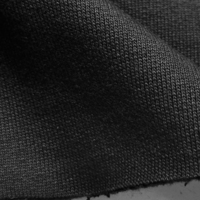 Polo américain Alg/Org avec cardage NOIR