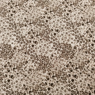 Malha Jersey c/ Elastano BROWN FLOWERS