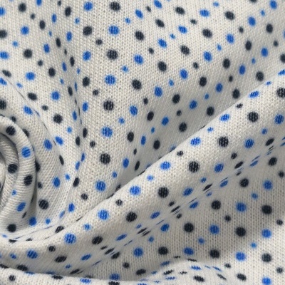 Felpa Americana poli/alg Algodão BLUE SMALL BOLS