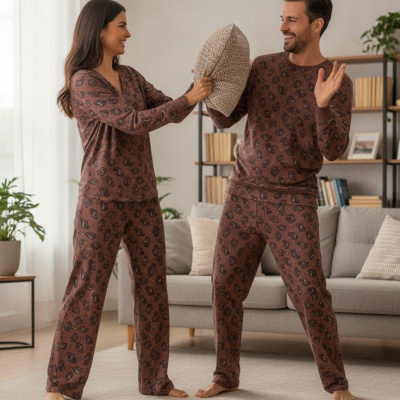 Malha Jersey Interlock GRAFTY WINE