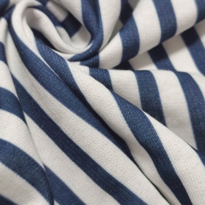 Felpa Americana poli/alg STRIP BLUE I