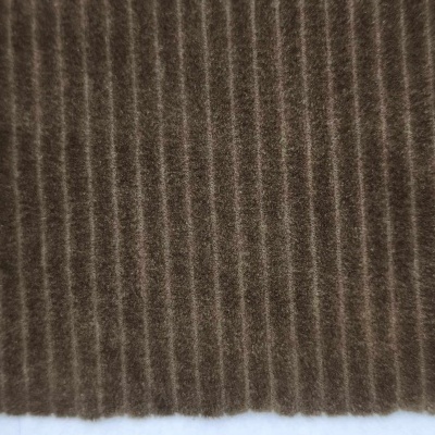 Plush fabric (velvet type) Jacquard with elastane AUBURN