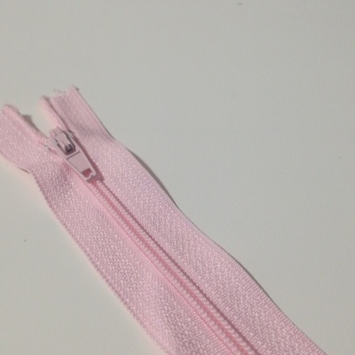 Fecho de Correr Fino Rosa Claro