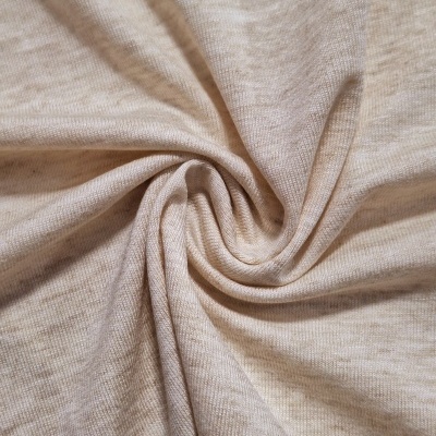 Malha jersey viscose c/elastano BEIGE MELANGE