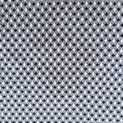 Malha Jacquard Interlock Dupla Face PÉROLA MARINHO