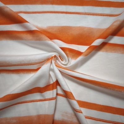 Jersey Algodão ORANGE STRIP