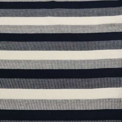 Malla Jacquard RAYAS AZUL/BLANCO