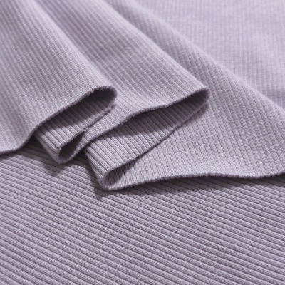 Malha canelada/rib DUSTY VIOLET