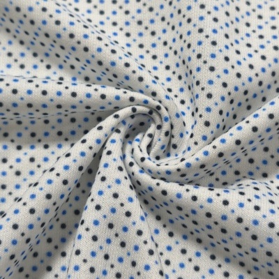 Felpa Americana poli/alg Algodão BLUE SMALL BOLS