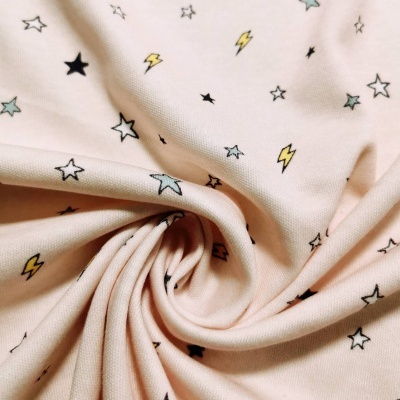 Malha Jersey Interlock algodão LITTLE STARS