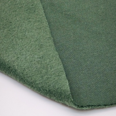 Polo américain avec cardage DARK GREEN