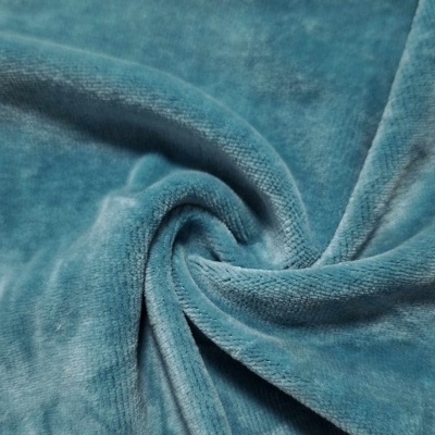 Malha Peluche (tipo veludo) AZUL TURQUESA