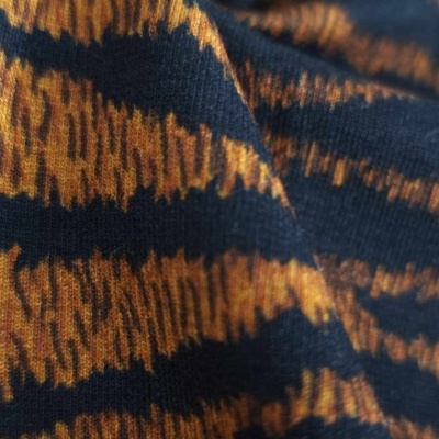 Tissu interlock point Roma avec élasthanne GOLDEN TIGER
