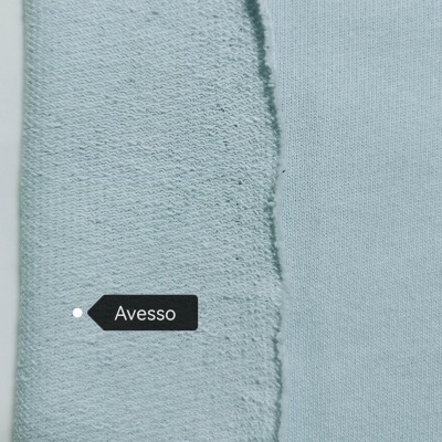 Felpa Americana Alg/Org AZUL CÉU