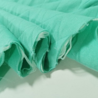 Jersey Jacquard doble cara acolchado MINT GREEN