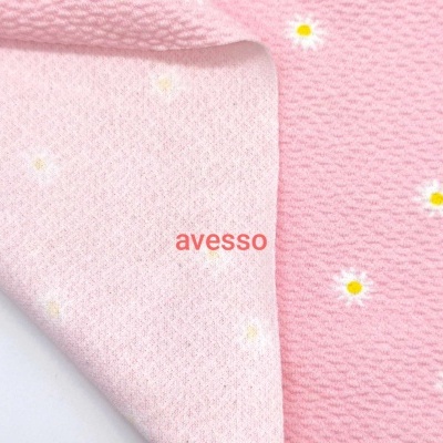 Jersey Jacquard avec élasthanne MARGARIDAS