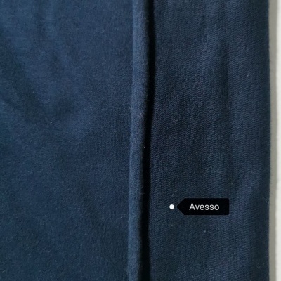 Felpa italiana con cardado y elastano NAVY BLAZER