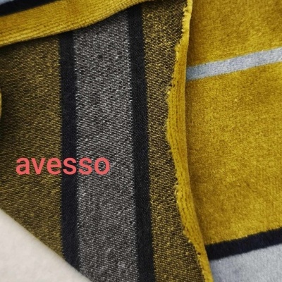 Maille peluche (type velours) Jacquard MAGGY