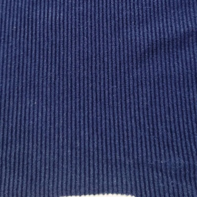 Tejido de punto (tipo terciopelo) acanalado con elastano