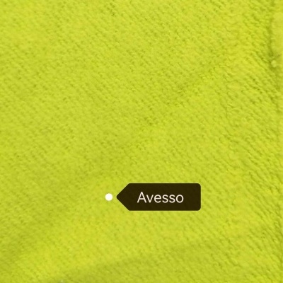 Felpa Diagonal alg/org poliéster c/Carda SULPHUR SPRING