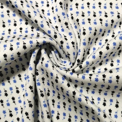 Malha Jersey Interlock Algodão BLACK & BLUE