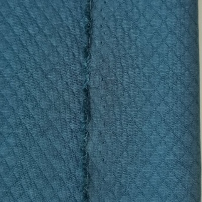 Malha Jacquard Interlock Dupla Face OCEAN BLUE