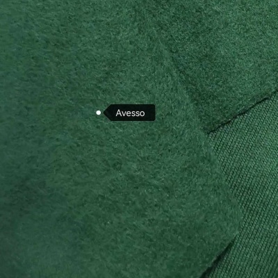 Felpa Italiana c/carda  GREEN BOTTLE