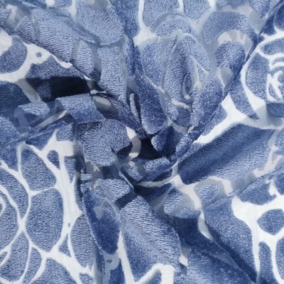 Tecido tule BLUE ROSE