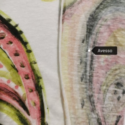 Malha 100% Linho PAISLEY