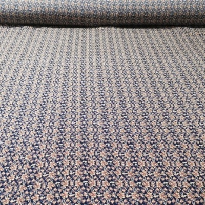 Tejido Voile Barra BROWN FLOWER