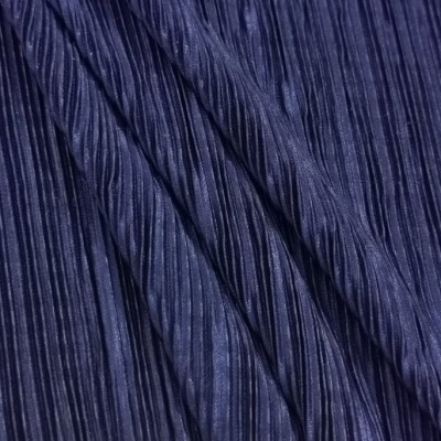 Tecido Crepe Plissado MARINHO